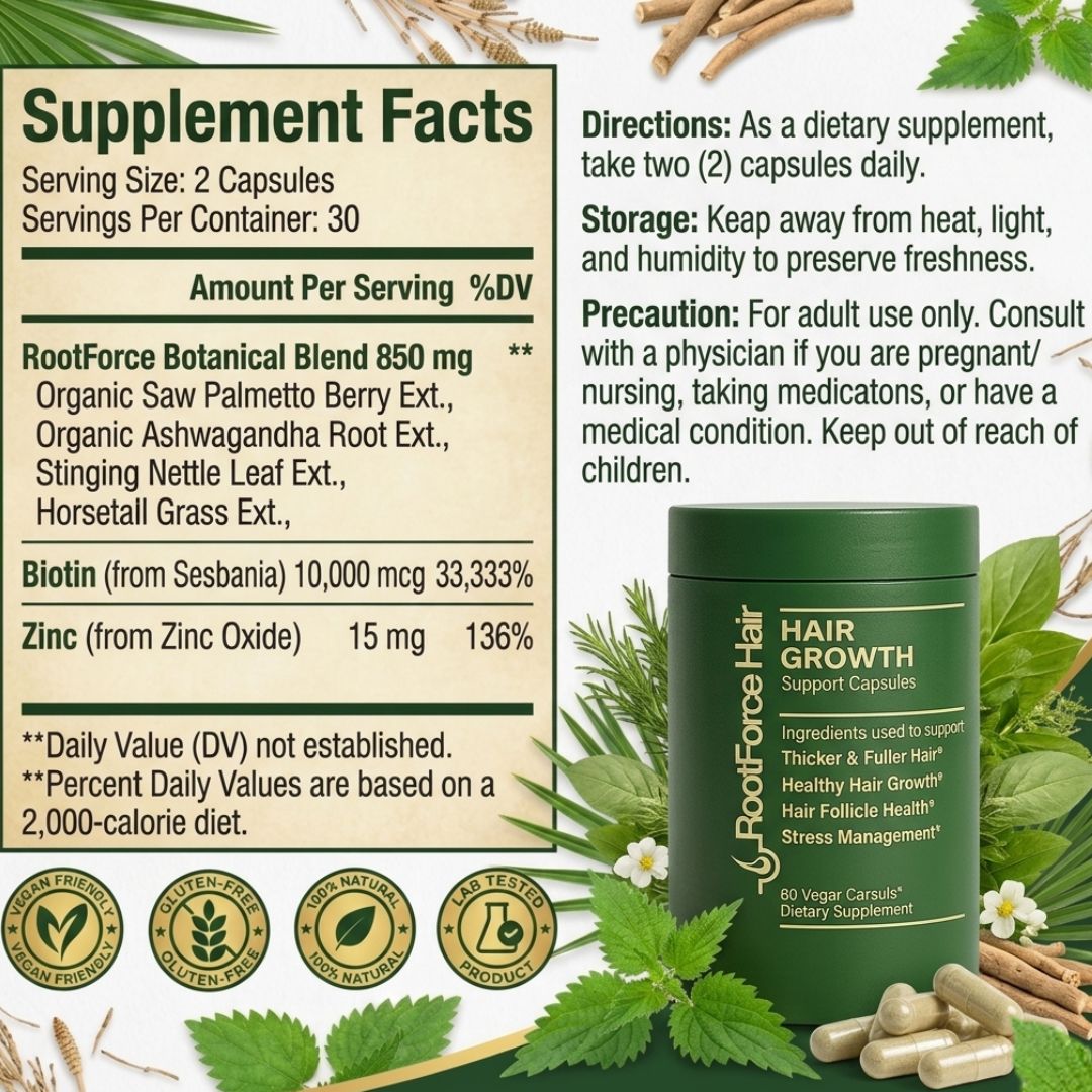 Hair Growth Accelerator (850mg)